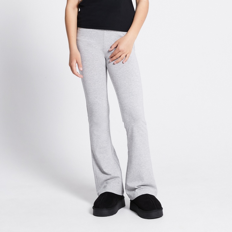 Basic Flare tights "Malva star" Grey Melange